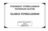 Silabus Fiqih MA kelas XII, 1 2