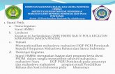 Program kerja Himpunan Mahasiswa Bahasa dan sastra Indonesia Periode 2014/2015