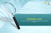 Carisatu dot com: Cara mudah, cepat, dan efisien mencari barang di seluruh toko online Indonesia