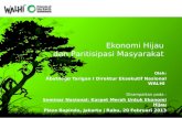 Materi seminar nasional ekonomi hijau   green econmy abetnego tarigan
