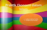 Praktik ekonomi dalam islam