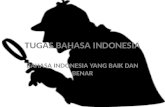 berbahasa indonesia yang baik dan benar