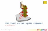 Peri vario column square