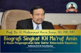 Pidato Promotor Prof. Dr. HM. Amin Suma, MA