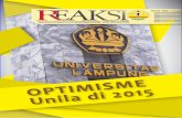Majalah Reaksi Universitas Lampung Edisi 1/2015