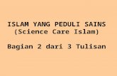 Zblog251. science care islam2 (keterkaitan wahyu sains)