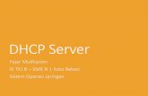 DHCP Server di Windows Server 2008