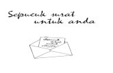 Indonesian   sepucuk surat untuk anda