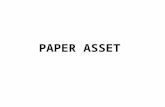 Paper asset