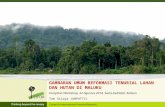 Gambaran Umum Reformasi Tenurial Lahan Dan Hutan Di Maluku