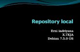 Repository local debian 7.5.0 os