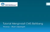 Tutorial Menginstall CMS Balitbang