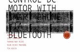 Control DC Motor with Smartphone via Bluetooth