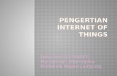 Pengertian internet of things