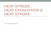 HEAT EXHAUSTION dan HEAT STROKE dr. Erick