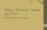 Teks Editor Nano