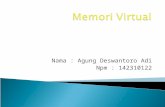 Agung Deswantoro Adi - Memori Virtual