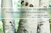 Manajemen Perkebunan " Pola Strategi dan Pengembangan Perkebunan "