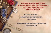 Metode mathmagic dalam operasi hitung perkalian matematika