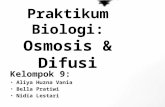 Osmosis & Difusi