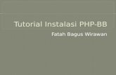 Tutorial instalasi php bb