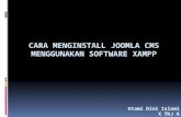 Cara menginstall JoomlaCMS menggunakan software Xampp