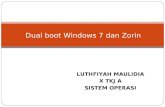 Dual boot Windows 7 dan Zorin