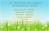 Alat monitoring Arus