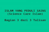 Science care islam 3
