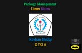 Package Management (Bahasa) by Rayhan Shidqi