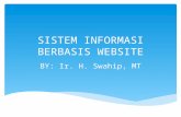 Sistem informasi berbasis website