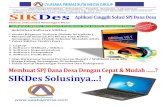 Katalog produk SikDes cara membuat spj add desa , lpj add ,contoh lpj add