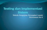 Testing&implementasi 4 5