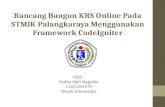 Materi Seminar KRS Online with CodeIgniter