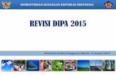Sosialisasi Aplikasi Revisi DIPA 2015