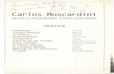 Carlos Moscardini - Musica Argentina Para Guitarra