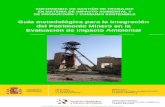 Guía Metodológica Para La Integración Del Patrimonio Minero en La Evaluación de Impacto Ambiental