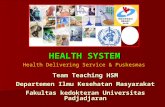2 Health System Upaya Kesehatan Dan Puskesmas