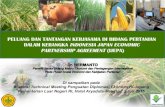 Peluang dan Tantangan Kerjasama di Bidang Pertanian dalam kerangka Indonesia Japan Economic Partnership Agreement (IJEPA)