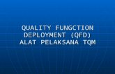 Quality Fungction Deployment (Qfd)