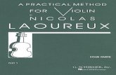 Método para Violín de Laoureux