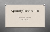 Amanda Padma, Spondylitis TB (Nn as)