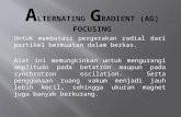 Alternating Gradient (AG) Focusing
