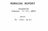 Morning Report 20 Mei 2015