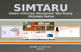 SIMTARU PAPUA (Sistem Informasi Manajemen Tata Ruang)