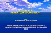 Handout Arah Kiblat Kabid Urais DKI Jakarta 2015