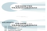 Geometri Transformasi (Dilatasi)