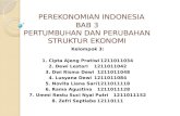 BAB 3 Perekonomian Indonesia Kelompok