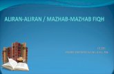 2.Aliran-Aliran Atau Mazhab-mazhab Fiqh