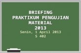 PPT_Briefing Praktikum DT 2013